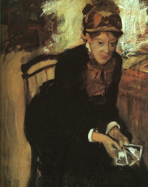 Edgar Degas Portrait of Mary Cassatt